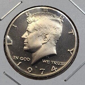 Set 1974-P, D, and S Proof Kennedy Half Dollars...Uncirculated...In Holders